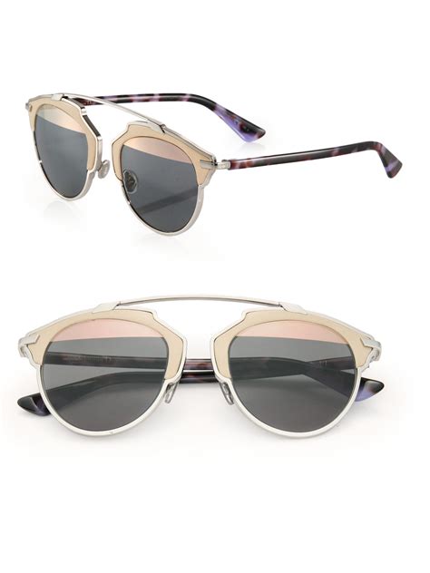 Dior Women's So Real Mirrored Sunglasses, 48mm.